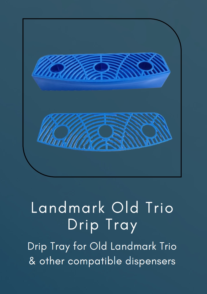 Atlantice landmark old trio drip tray